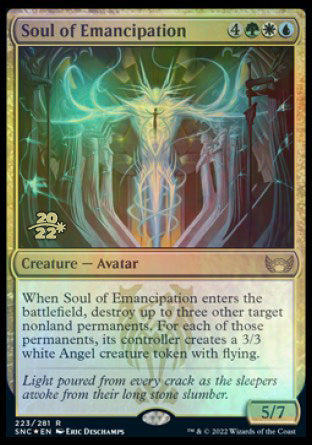 Soul of Emancipation [Streets of New Capenna Prerelease Promos] | Arkham Games and Comics