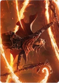 Magmatic Channeler Art Card [Zendikar Rising Art Series] | Arkham Games and Comics