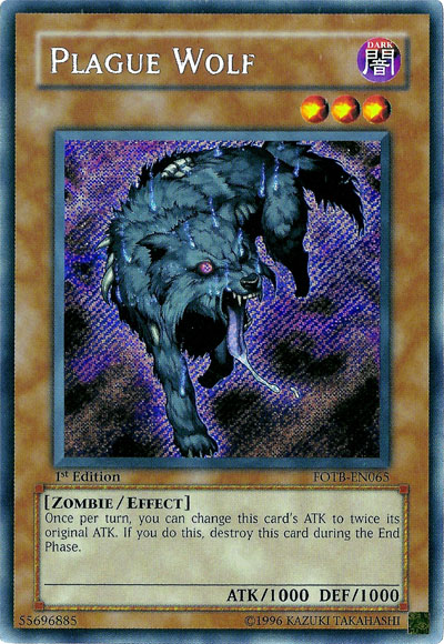 Plague Wolf [FOTB-EN065] Secret Rare | Arkham Games and Comics