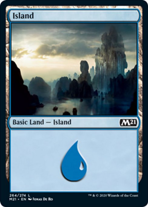 Island (264) [Core Set 2021] | Arkham Games and Comics