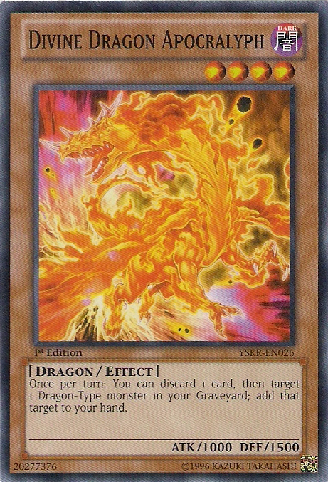 Divine Dragon Apocralyph [YSKR-EN026] Common | Arkham Games and Comics