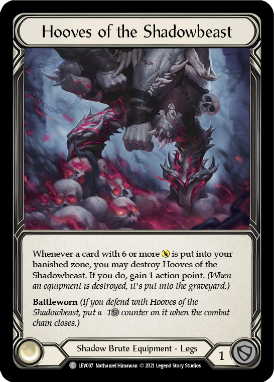 Hooves of the Shadowbeast [LEV007] (Monarch Levia Blitz Deck) | Arkham Games and Comics