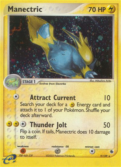 Manectric (9/109) [EX: Ruby & Sapphire] | Arkham Games and Comics