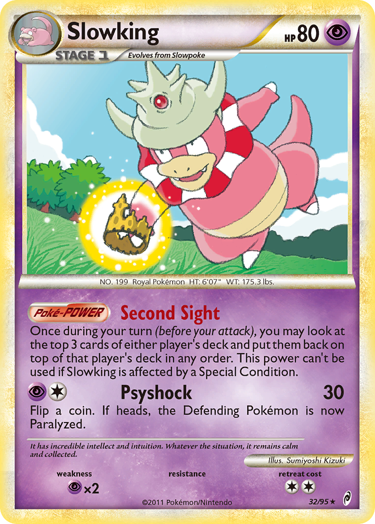 Slowking (32/95) [HeartGold & SoulSilver: Call of Legends] | Arkham Games and Comics