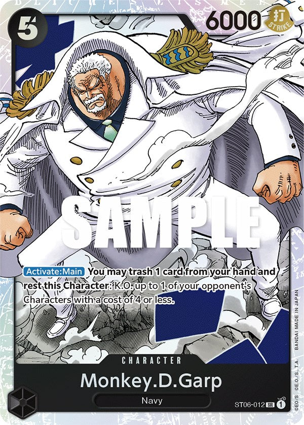 Monkey.D.Garp [Starter Deck: Absolute Justice] | Arkham Games and Comics