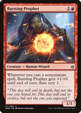 Burning Prophet [War of the Spark] | Arkham Games and Comics