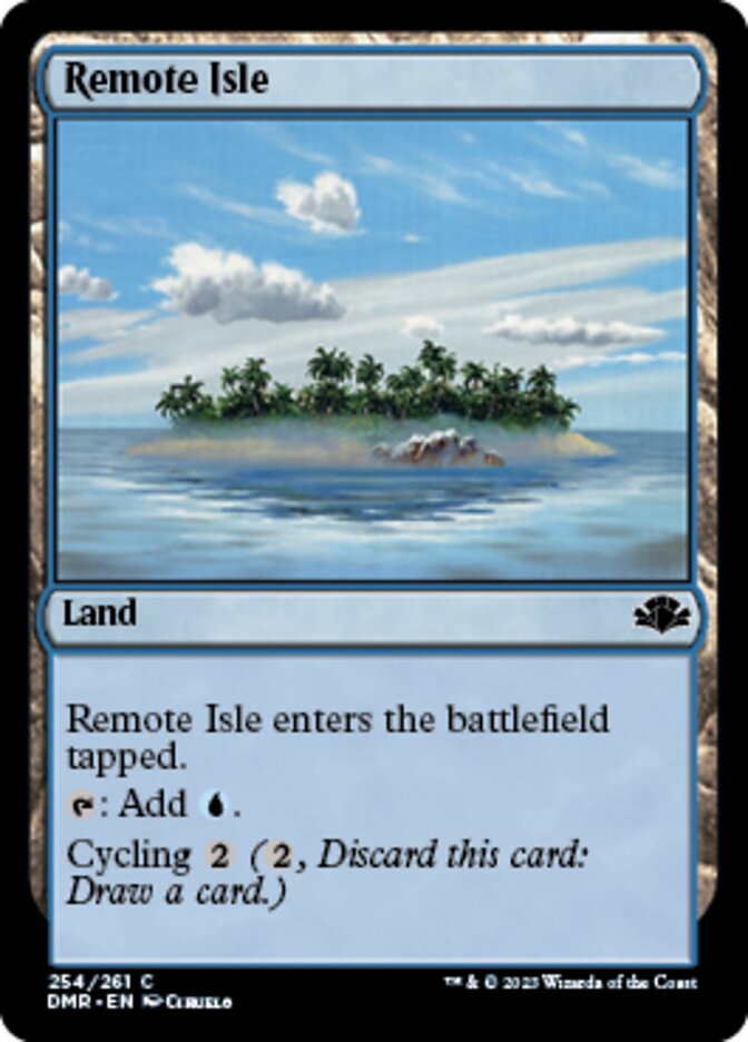 Remote Isle [Dominaria Remastered] | Arkham Games and Comics