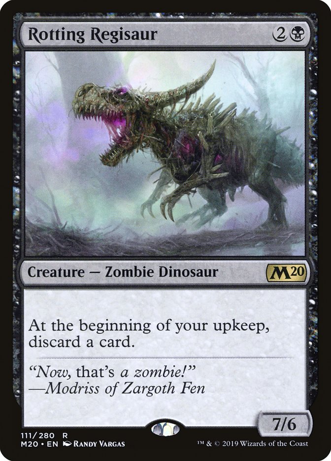 Rotting Regisaur [Core Set 2020] | Arkham Games and Comics