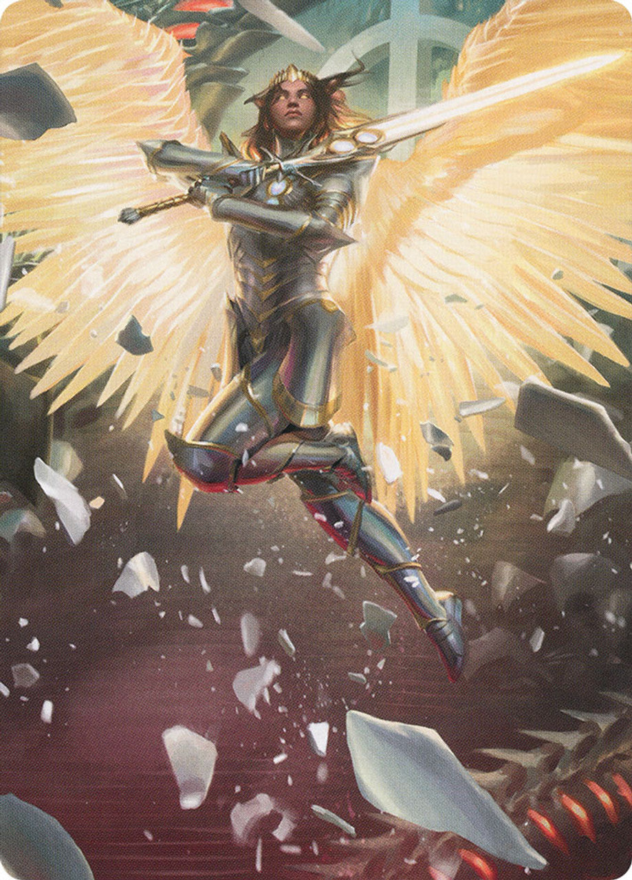 Archangel Elspeth Art Card [March of the Machine Art Series] | Arkham Games and Comics