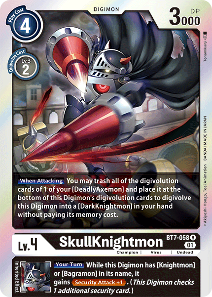 SkullKnightmon [BT7-058] [Next Adventure] | Arkham Games and Comics