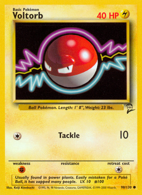 Voltorb (98/130) [Base Set 2] | Arkham Games and Comics