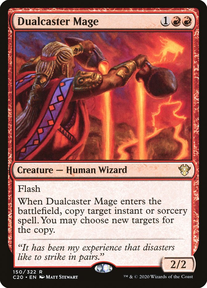 Dualcaster Mage [Commander 2020] | Arkham Games and Comics