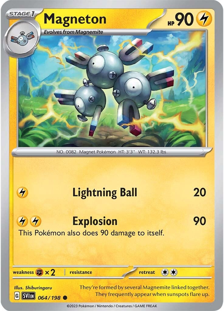 Magneton (064/198) [Scarlet & Violet: Base Set] | Arkham Games and Comics