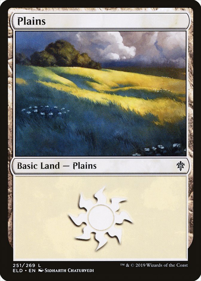 Plains (251) [Throne of Eldraine] | Arkham Games and Comics