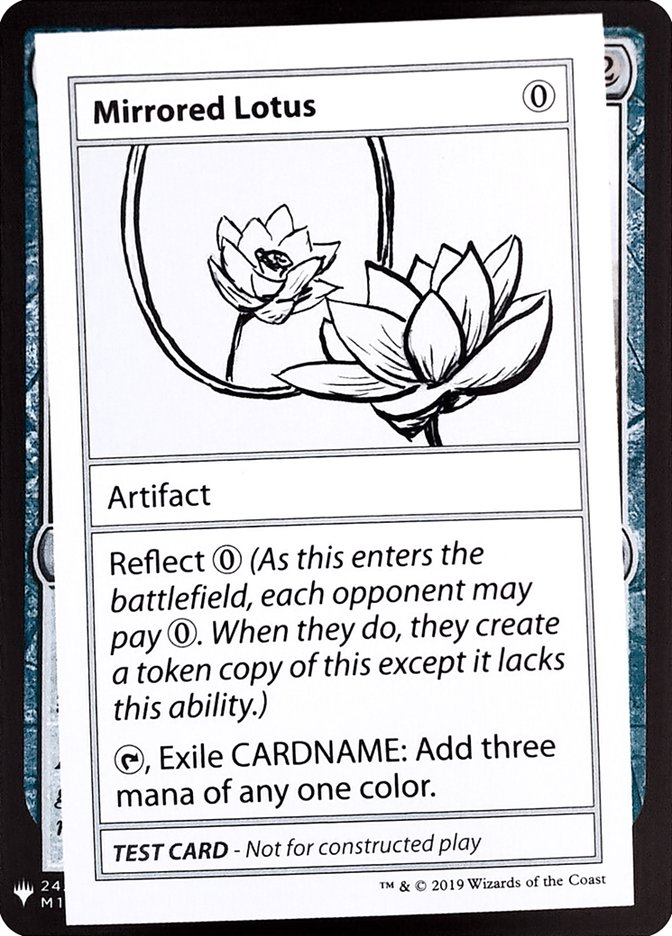 Mirrored Lotus [Mystery Booster Playtest Cards] | Arkham Games and Comics