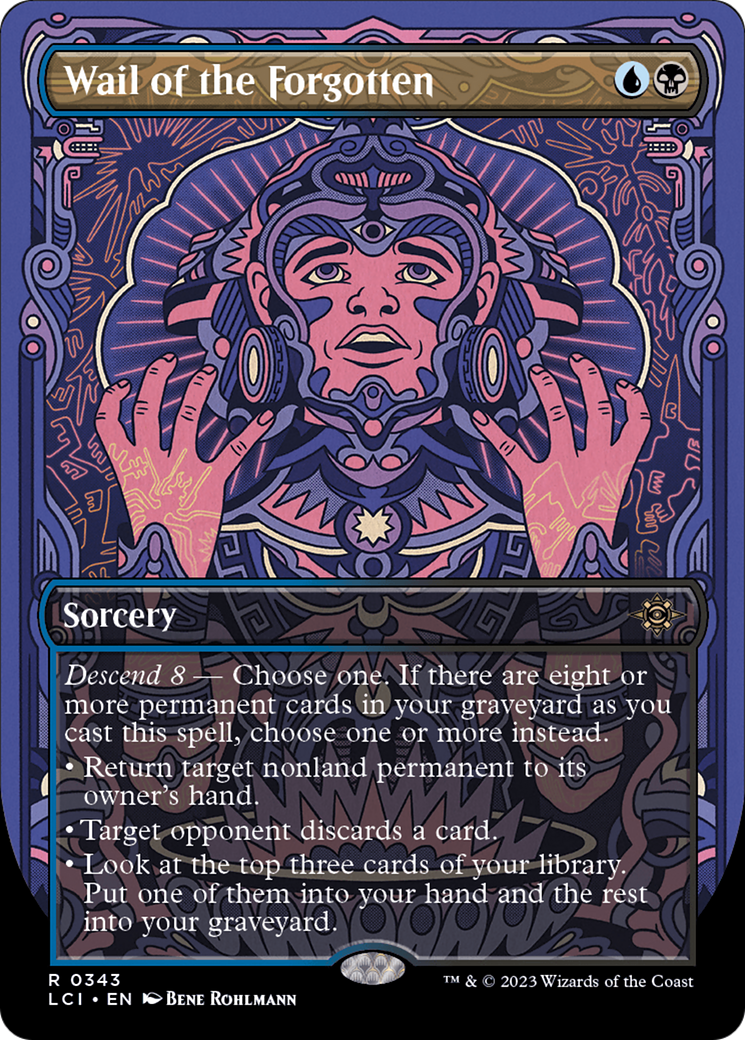 Wail of the Forgotten (Borderless) [The Lost Caverns of Ixalan] | Arkham Games and Comics
