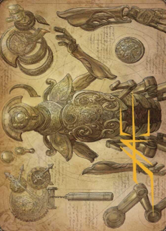 Foundry Inspector Art Card (Gold-Stamped Signature) [The Brothers' War Art Series] | Arkham Games and Comics