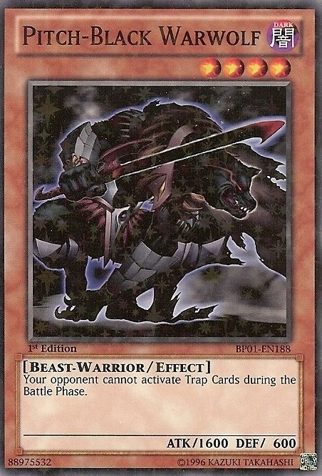 Pitch-Black Warwolf [BP01-EN188] Starfoil Rare | Arkham Games and Comics