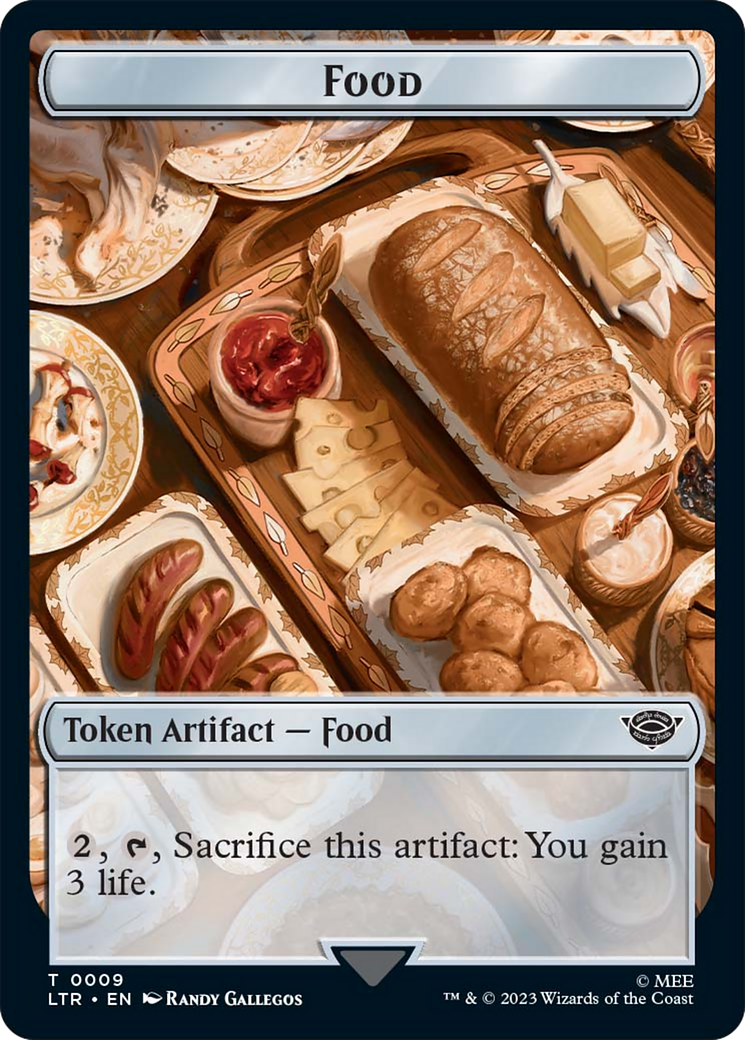 Food (09) // Tentacle Double-Sided Token [The Lord of the Rings: Tales of Middle-Earth Tokens] | Arkham Games and Comics