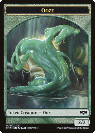 Ooze Token [Ravnica Allegiance Tokens] | Arkham Games and Comics