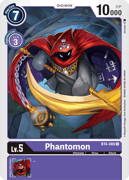 Phantomon [BT4-085] [Great Legend] | Arkham Games and Comics