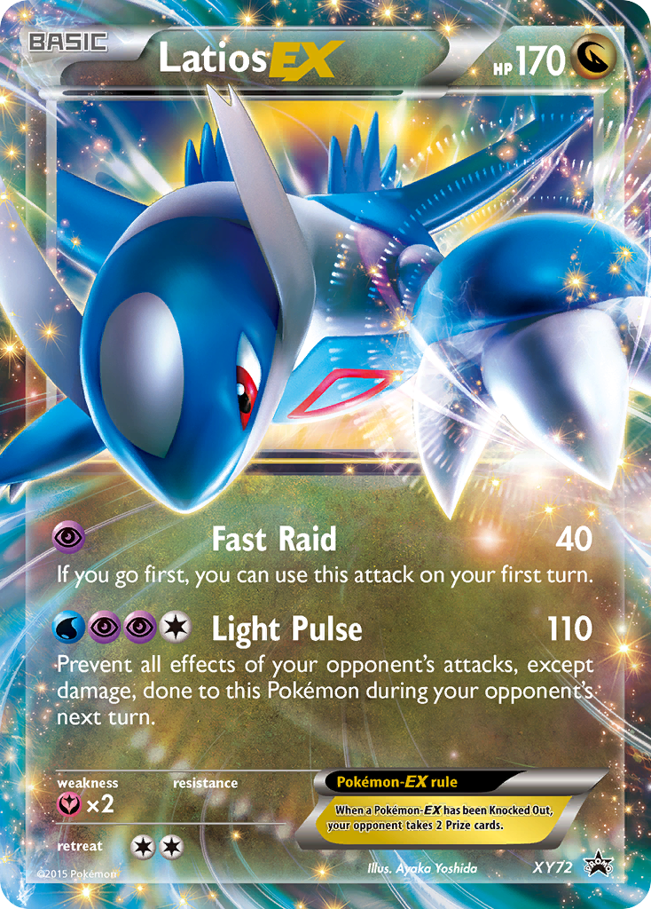 Latios EX (XY72) [XY: Black Star Promos] | Arkham Games and Comics