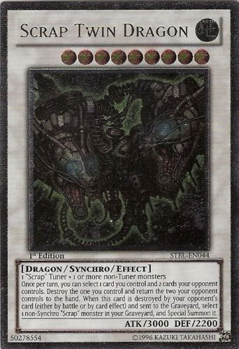 Scrap Twin Dragon [STBL-EN044] Ultimate Rare | Arkham Games and Comics