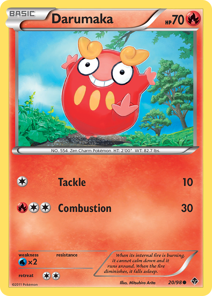 Darumaka (20/98) [Black & White: Emerging Powers] | Arkham Games and Comics
