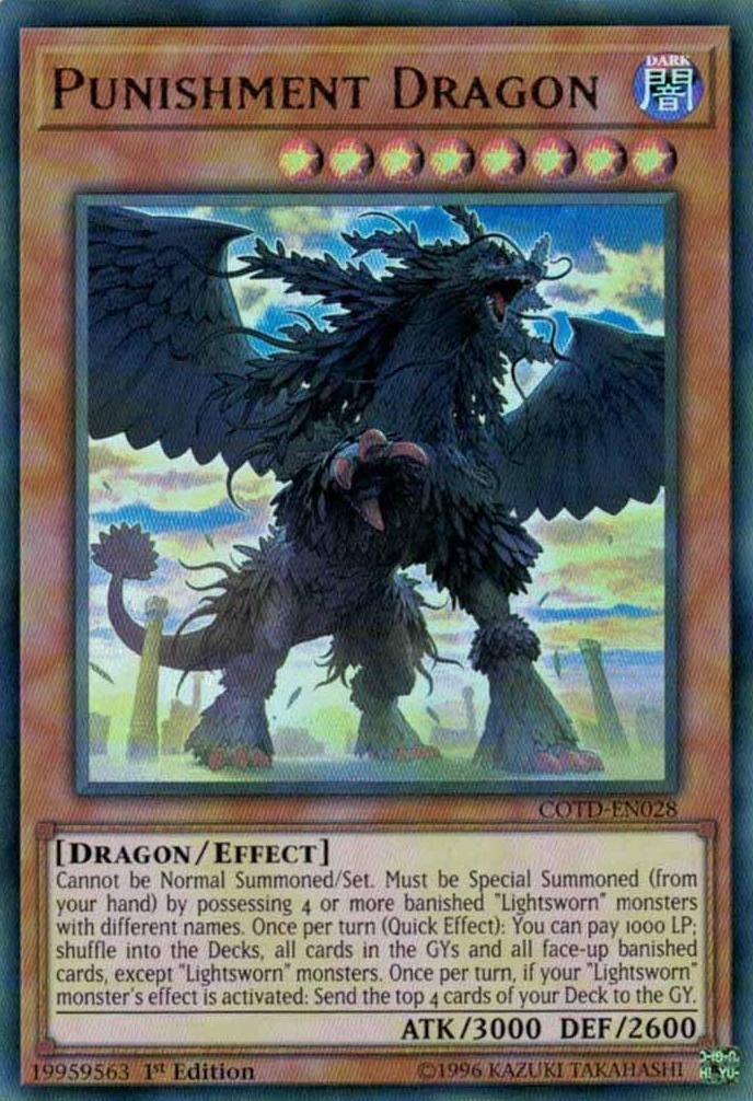 Punishment Dragon [COTD-EN028] Ultra Rare | Arkham Games and Comics