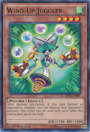 Wind-Up Juggler [BP03-EN086] Shatterfoil Rare | Arkham Games and Comics