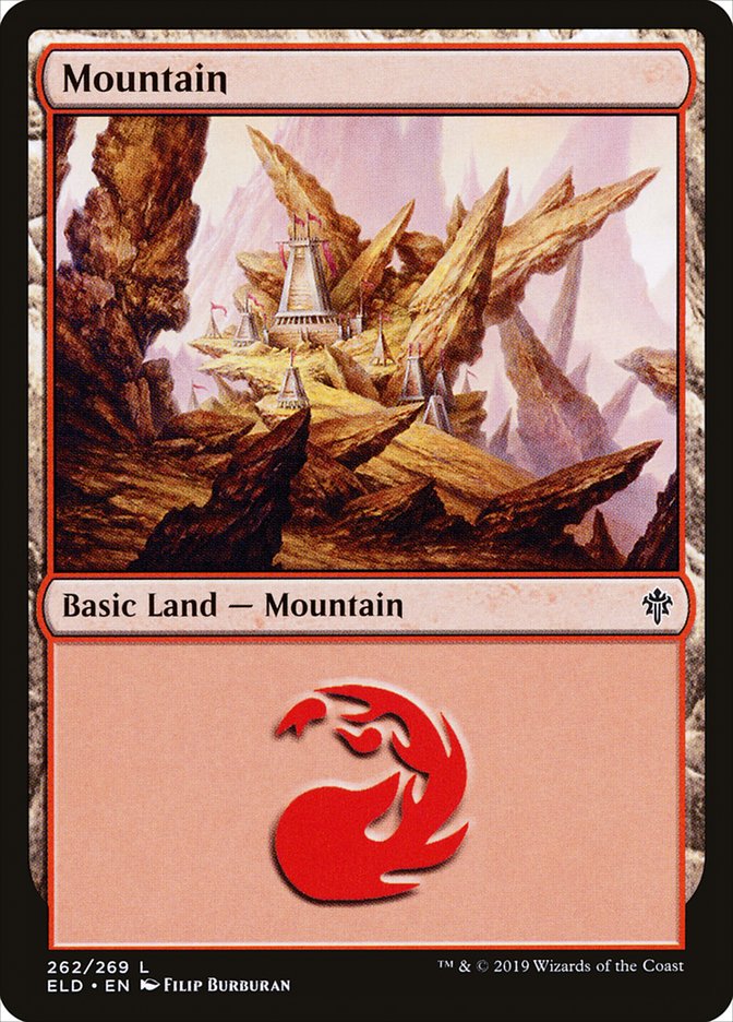 Mountain [Throne of Eldraine] | Arkham Games and Comics