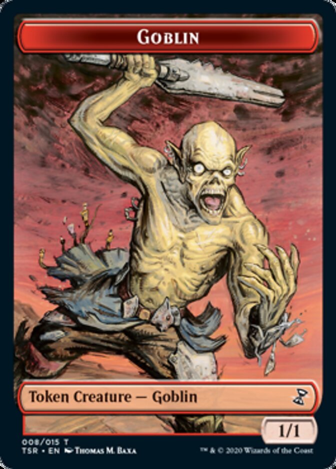 Goblin Token [Time Spiral Remastered Tokens] | Arkham Games and Comics