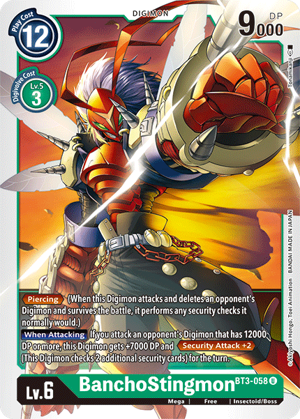 BanchoStingmon [BT3-058] [Release Special Booster Ver.1.5] | Arkham Games and Comics