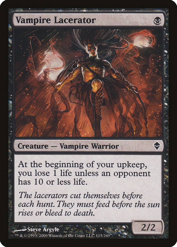 Vampire Lacerator [Zendikar] | Arkham Games and Comics