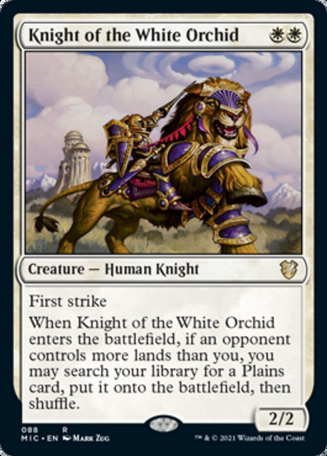 Knight of the White Orchid [Innistrad: Midnight Hunt Commander] | Arkham Games and Comics
