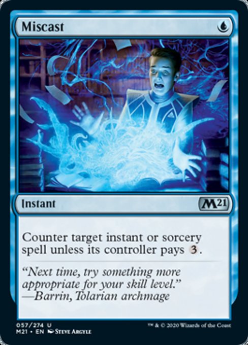 Miscast [Core Set 2021] | Arkham Games and Comics