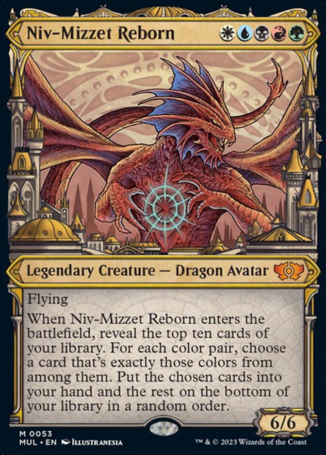 Niv-Mizzet Reborn [Multiverse Legends] | Arkham Games and Comics