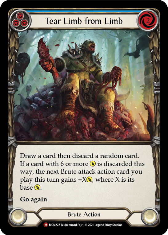 Tear Limb from Limb [MON222] (Monarch)  1st Edition Normal | Arkham Games and Comics