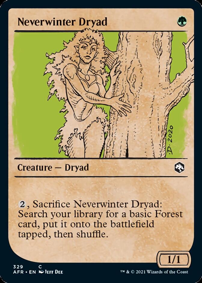 Neverwinter Dryad (Showcase) [Dungeons & Dragons: Adventures in the Forgotten Realms] | Arkham Games and Comics
