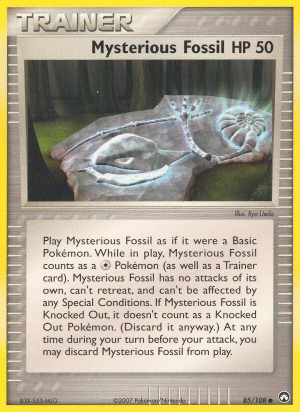 Mysterious Fossil (85/108) [EX: Power Keepers] | Arkham Games and Comics