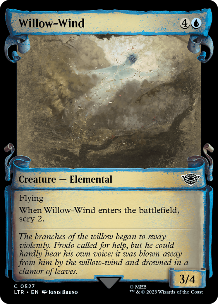 Willow-Wind [The Lord of the Rings: Tales of Middle-Earth Showcase Scrolls] | Arkham Games and Comics