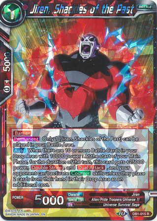 Jiren, Shackles of the Past (DB1-015) [Dragon Brawl] | Arkham Games and Comics