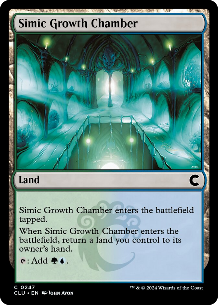 Simic Growth Chamber [Ravnica: Clue Edition] | Arkham Games and Comics