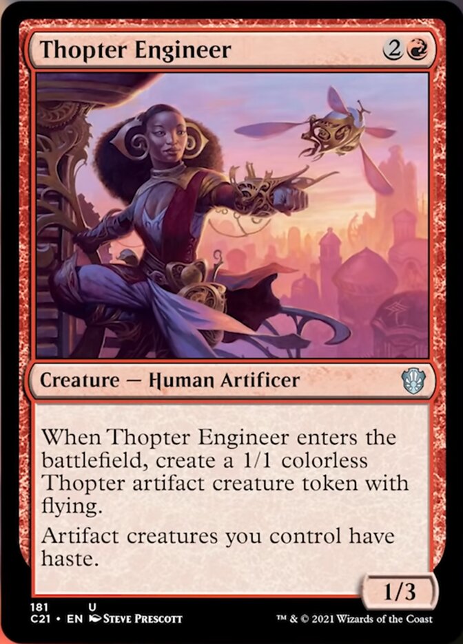 Thopter Engineer [Commander 2021] | Arkham Games and Comics