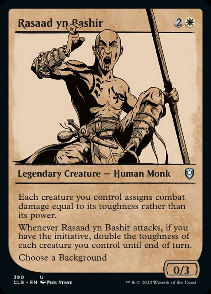 Rasaad yn Bashir (Showcase) [Commander Legends: Battle for Baldur's Gate] | Arkham Games and Comics