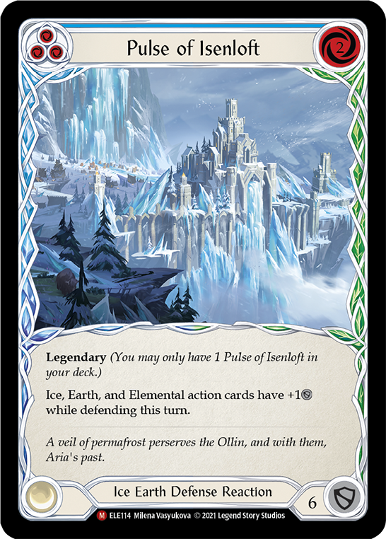 Pulse of Isenloft [ELE114] (Tales of Aria)  1st Edition Cold Foil | Arkham Games and Comics