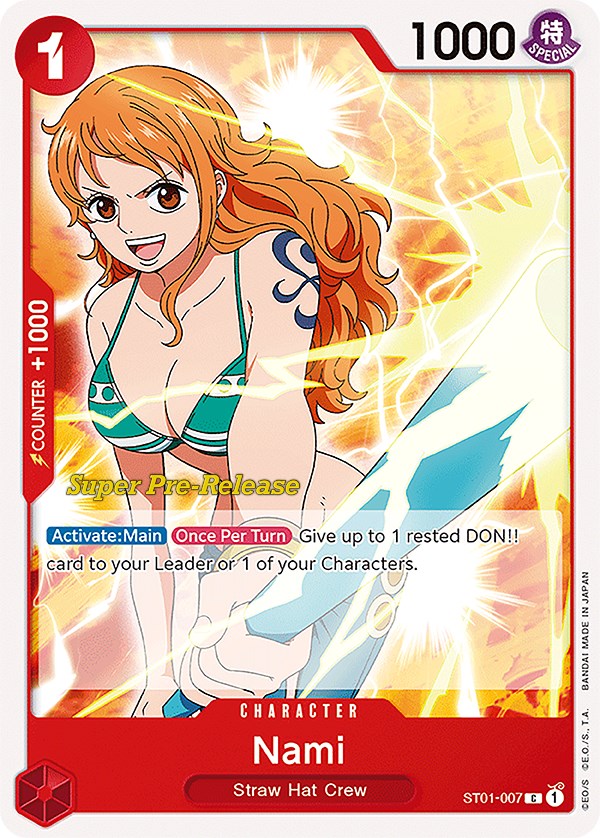 Nami [Super Pre-Release Starter Deck: Straw Hat Crew] | Arkham Games and Comics