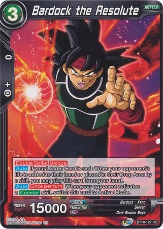 Bardock the Resolute (BT10-127) [Rise of the Unison Warrior 2nd Edition] | Arkham Games and Comics