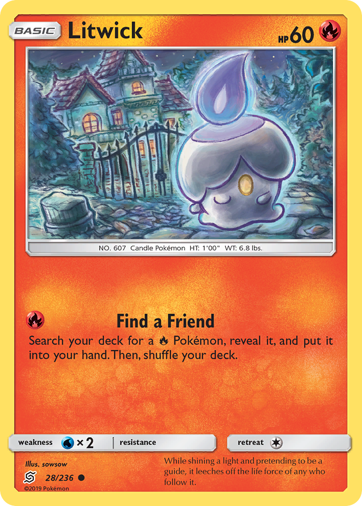 Litwick (28/236) [Sun & Moon: Unified Minds] | Arkham Games and Comics