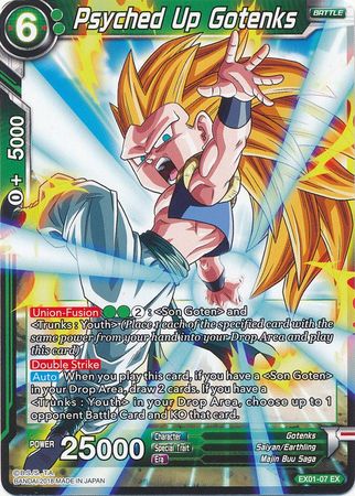 Psyched Up Gotenks (EX01-07) [Mighty Heroes] | Arkham Games and Comics